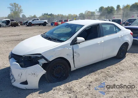2017 Toyota Corolla L z USA, uszkodzony, nr VIN 2T1BURHE4HC752223